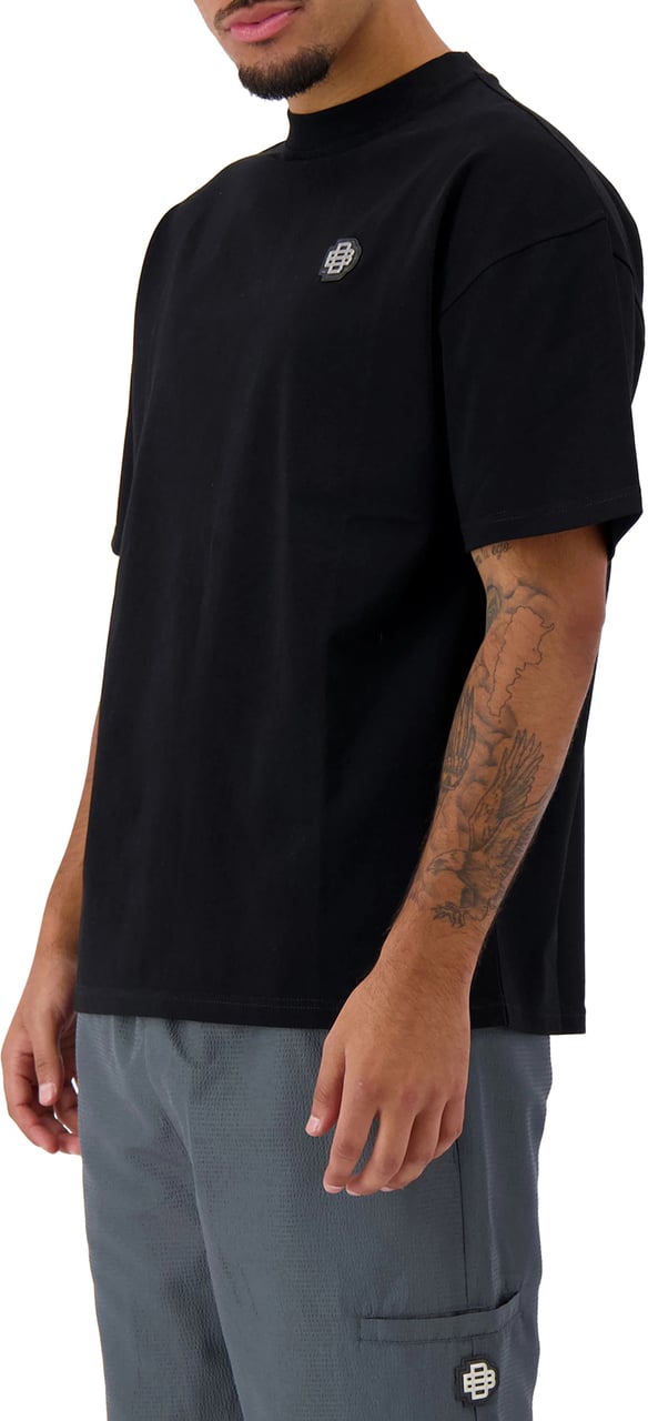 Black Bananas Monogram T-shirt Heren Zwart Zwart
