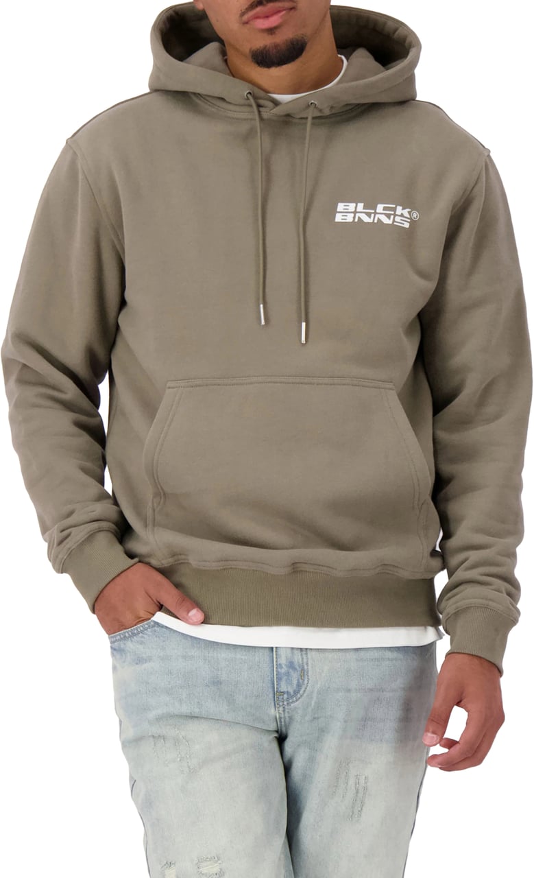 Black Bananas Initial Hoodie Heren Beige Beige