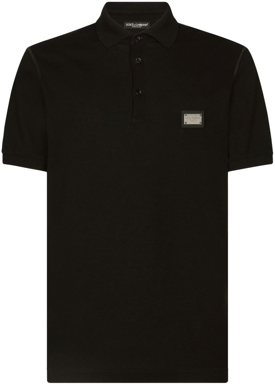 Dolce & Gabbana T-shirts And Polos Black Zwart