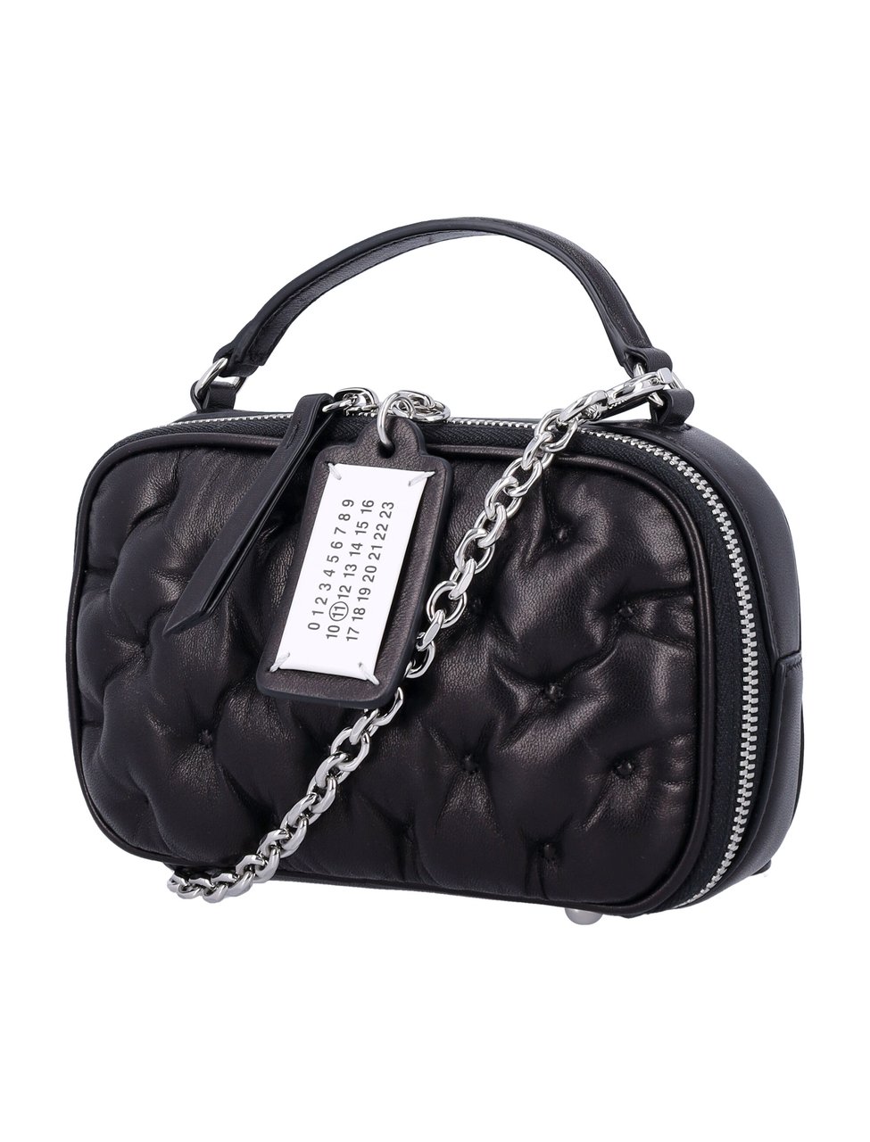 Maison Margiela GLAM SLAM EMBROIDERY CAMERA BELT BAG MIN Zwart