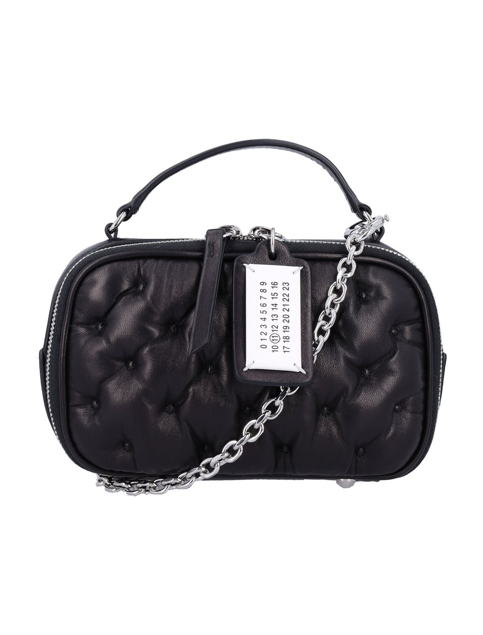 Maison Margiela GLAM SLAM EMBROIDERY CAMERA BELT BAG MIN Zwart