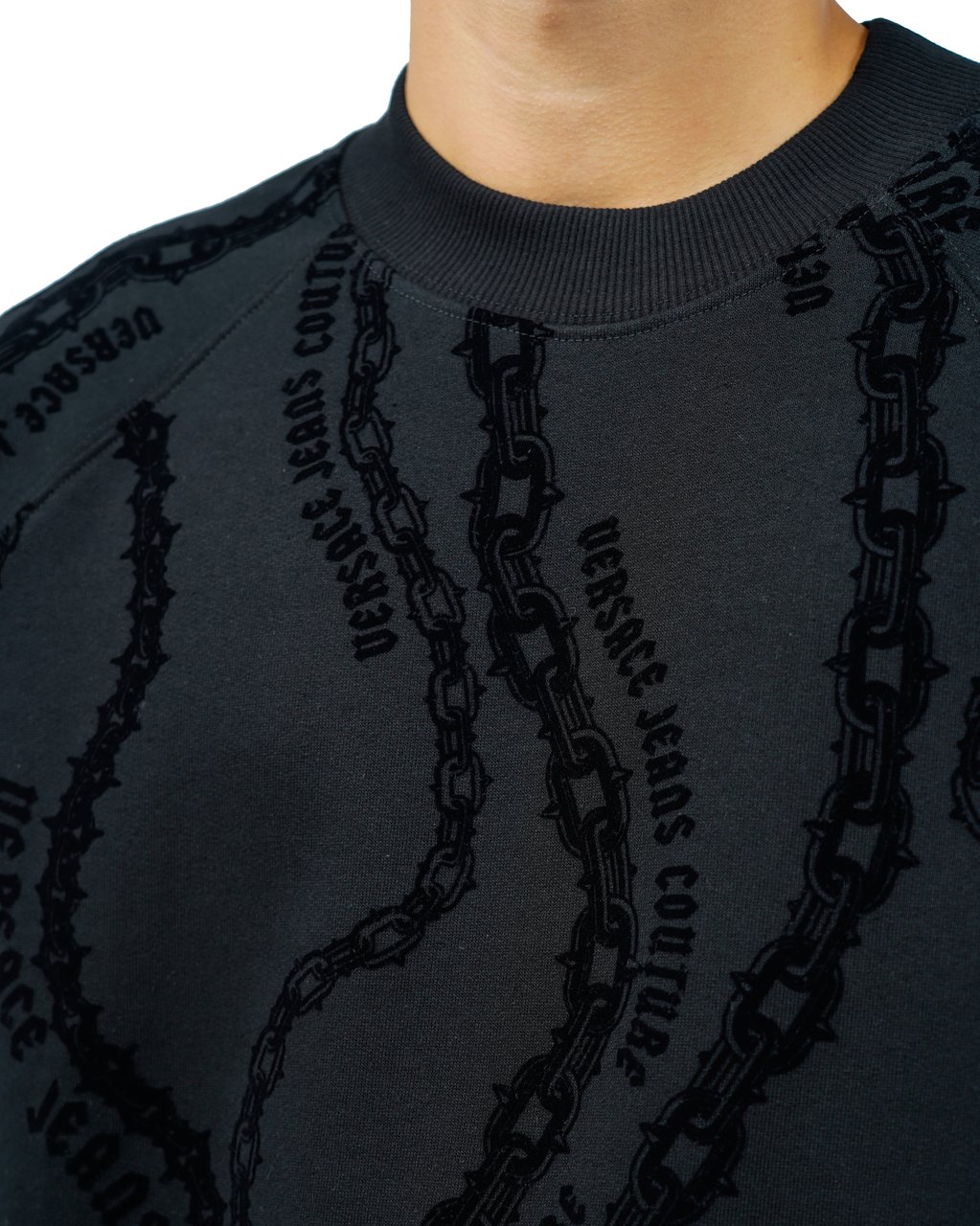 Versace Jeans Couture Sweater Zwart