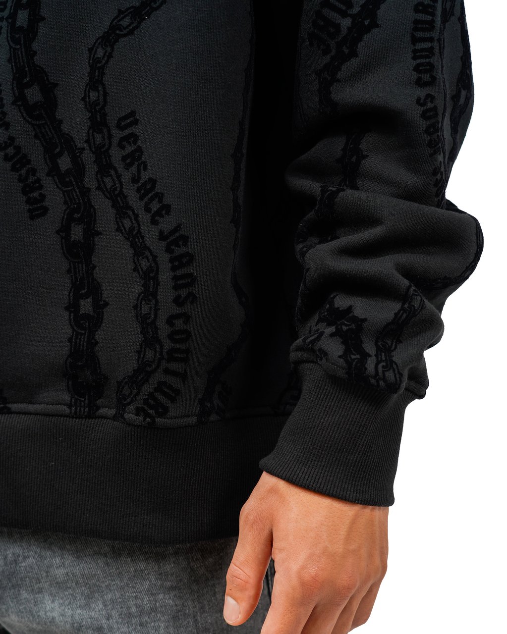 Versace Jeans Couture Sweater Zwart