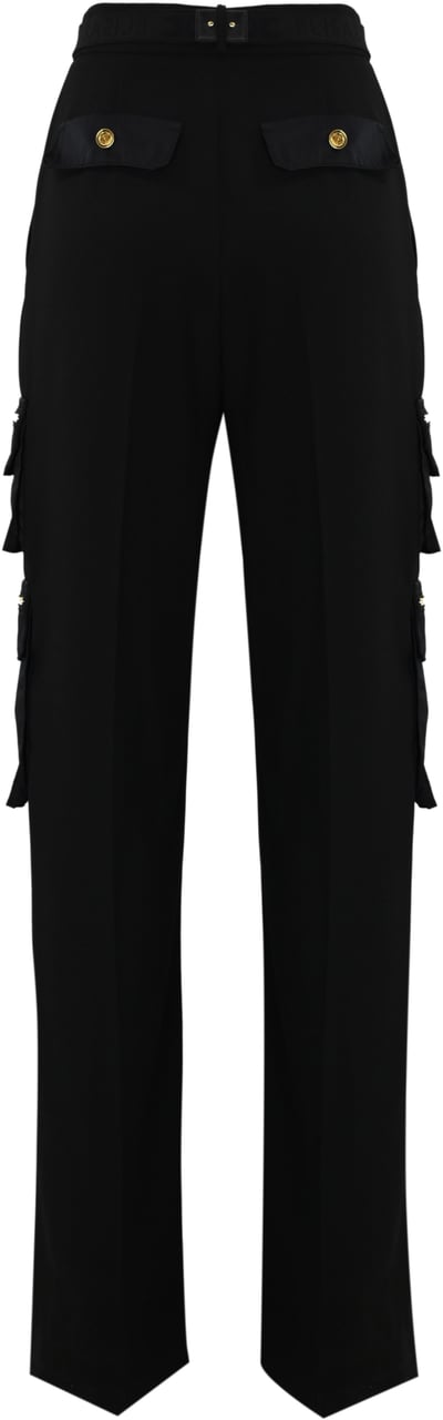 Elisabetta Franchi Trousers Black Zwart