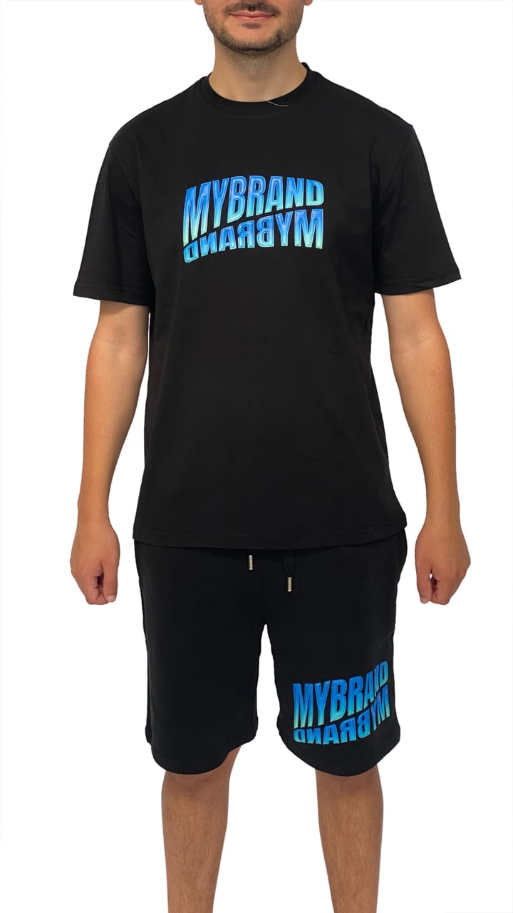 My Brand Dubble logo mybrand | BLACK Zwart