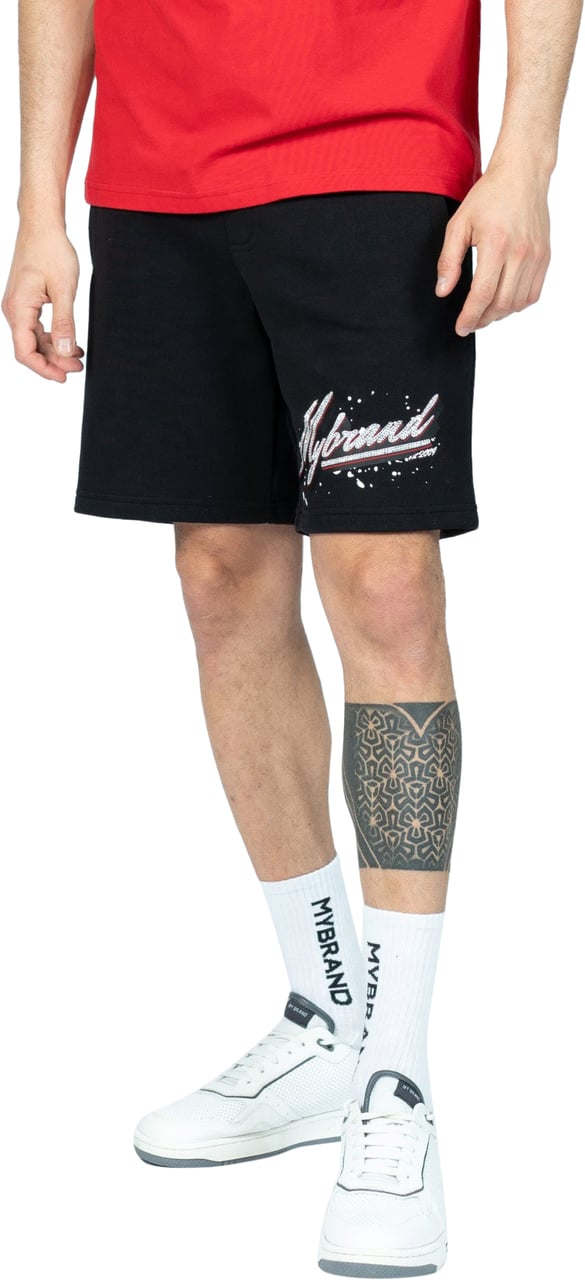 My Brand Spotted MYBRAND Short | BLACK Zwart