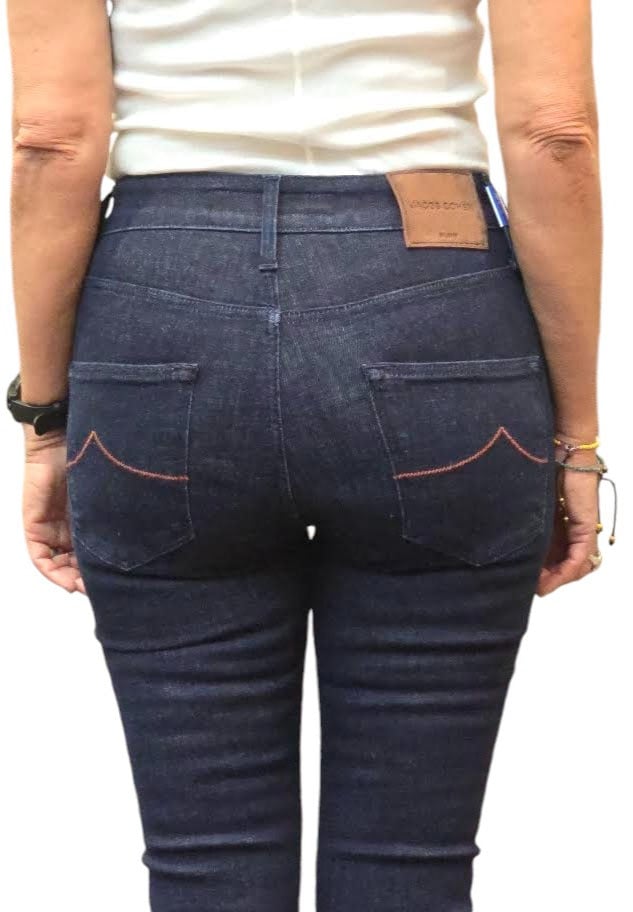 Jacob Cohen Jeans Kimberly Brut Slim Jacob Cohen Femme P005 348F Navy