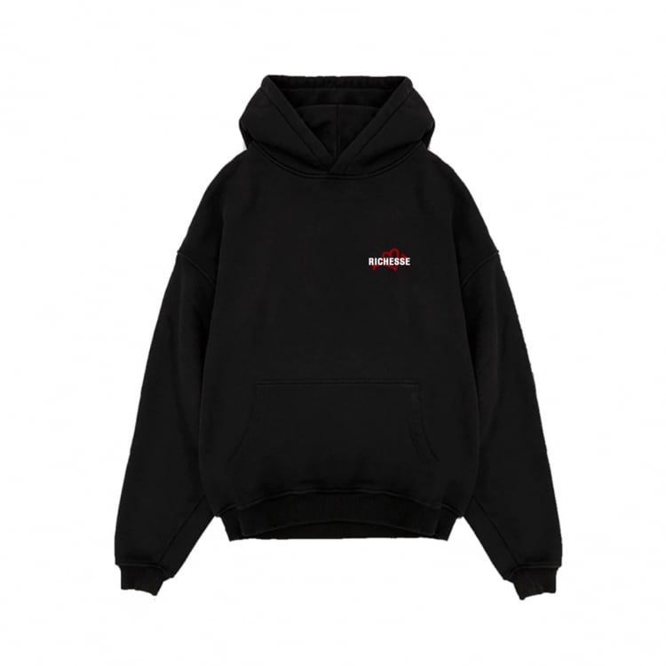 Richesse Unexpected Hoodie Black Zwart