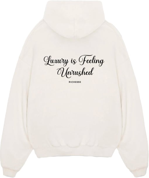 Richesse Unrushed Hoodie Creme Beige