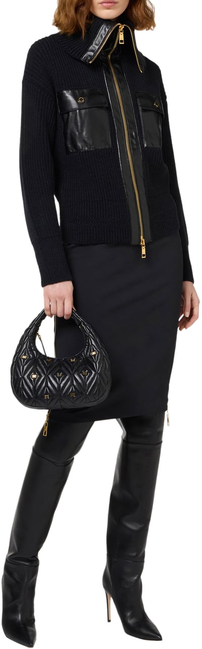 Elisabetta Franchi Skirts Black Zwart