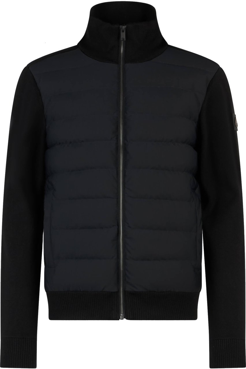 Moose Knuckles Kamet Hybrid Jacket Black Zwart