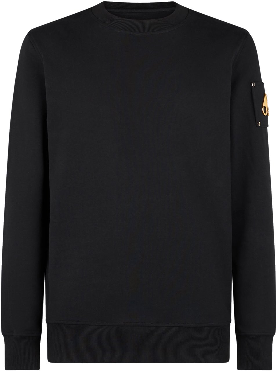 Moose Knuckles Snyder Crewneck Black Gold Zwart