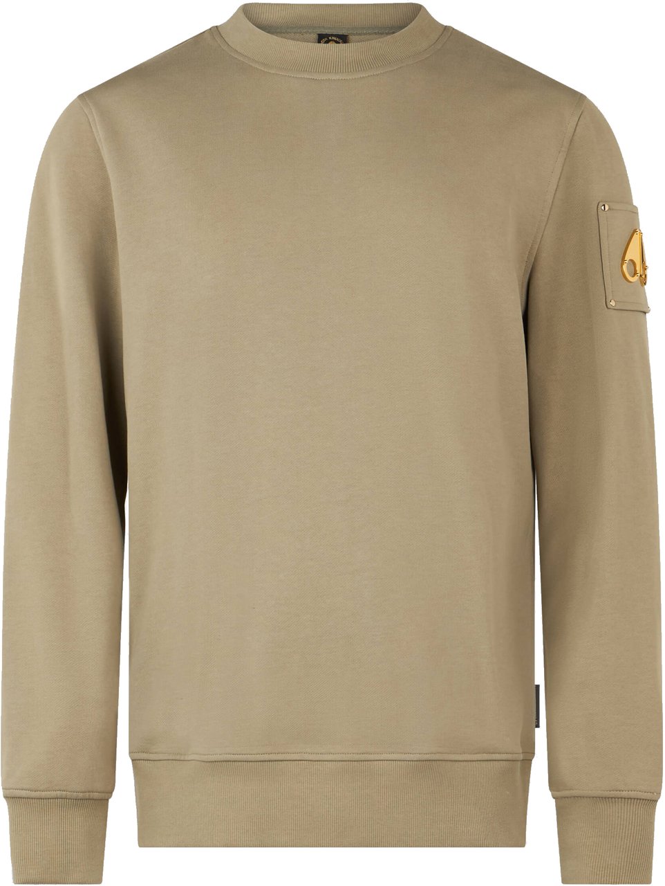 Moose Knuckles Snyder Crewneck Sage Gold Bruin