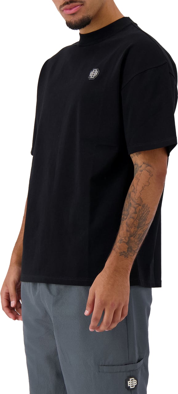 Black Bananas Monogram T-shirt Heren Zwart Zwart