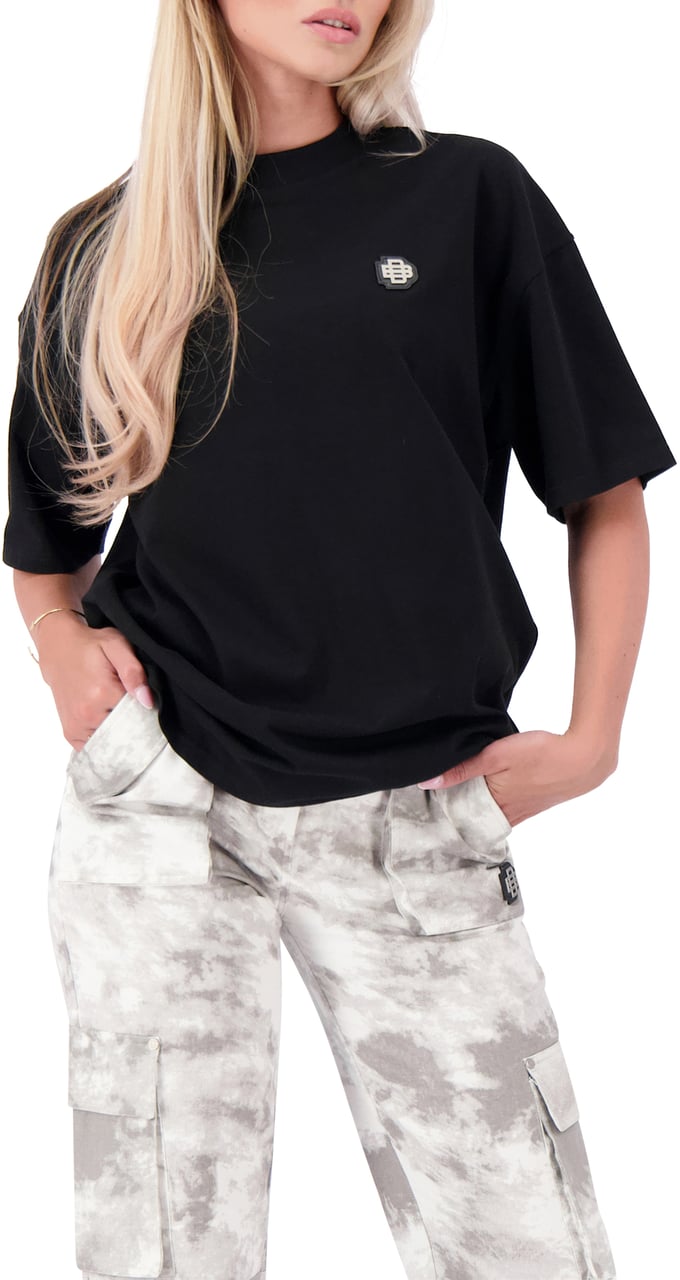 Black Bananas Monogram T-shirt Heren Zwart Zwart