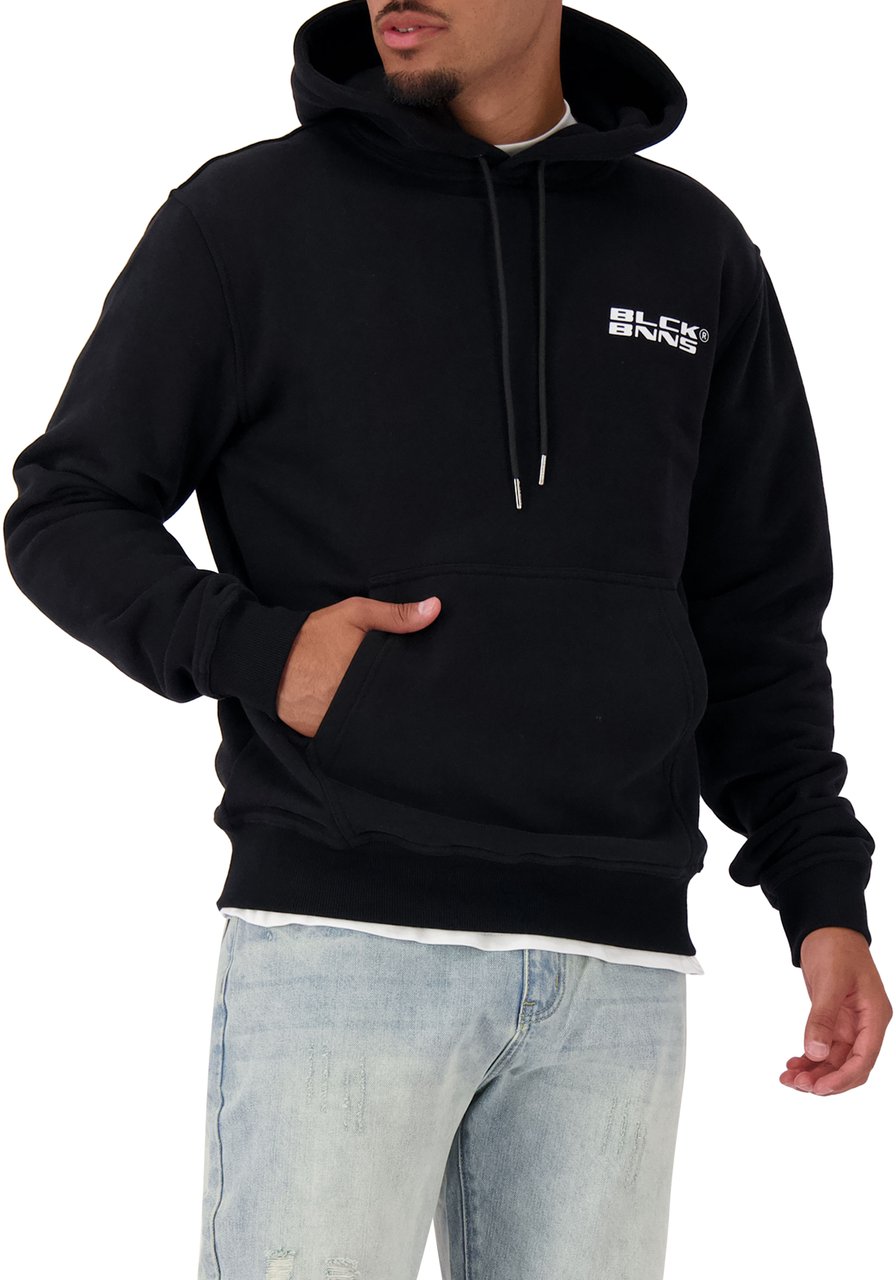 Black Bananas Initial Hoodie Heren Zwart Zwart