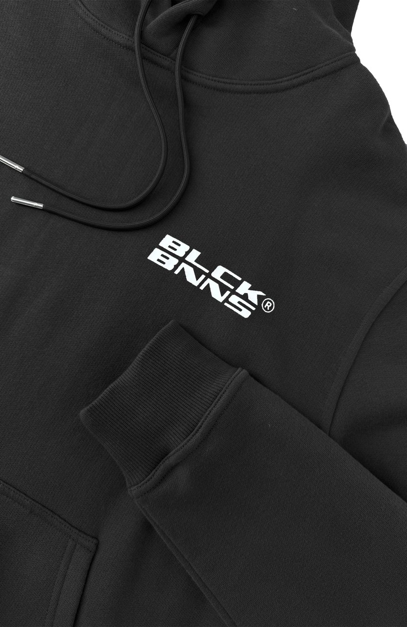 Black Bananas Initial Hoodie Heren Zwart Zwart