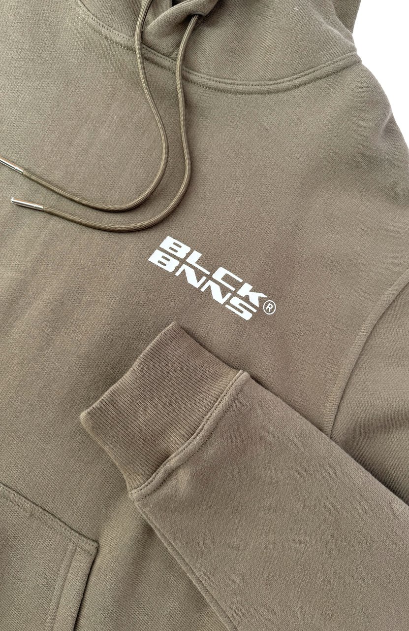 Black Bananas Initial Hoodie Heren Beige Beige