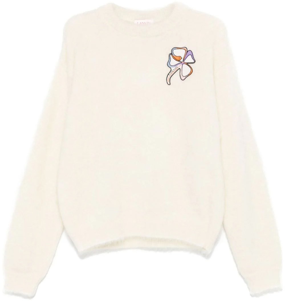 Lanvin knitwear ecru Wit