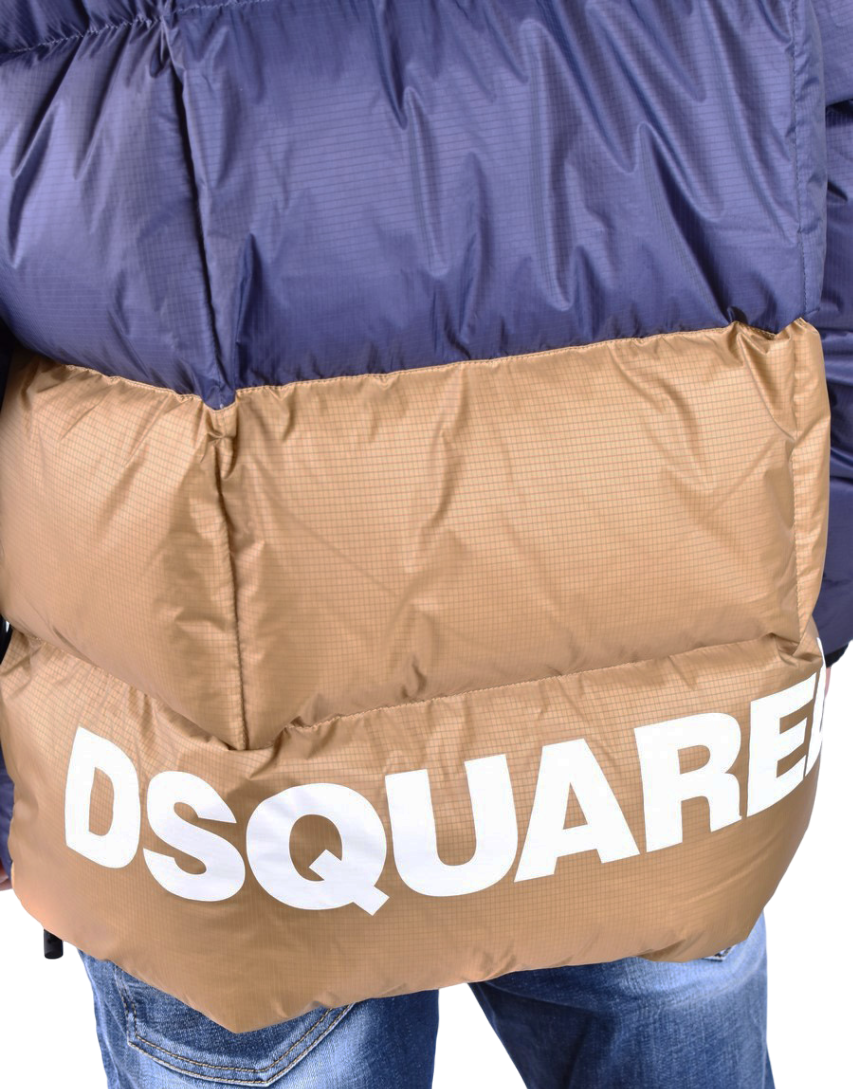 Dsquared2 Coats Blue Blauw
