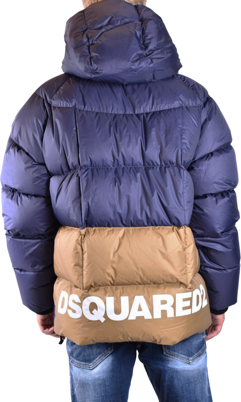 Dsquared2 Coats Blue Blauw