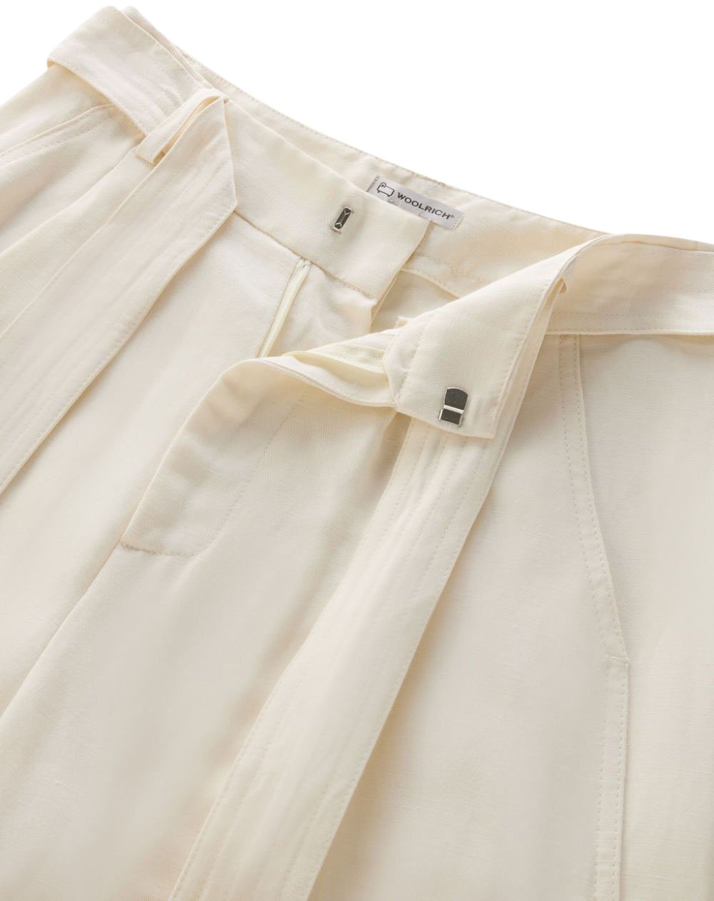 Woolrich Trousers White Wit