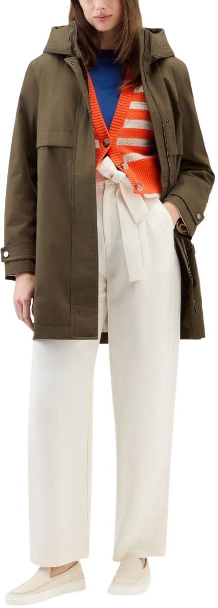 Woolrich Trousers White Wit