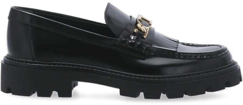 Tod's Flat Shoes Black Zwart