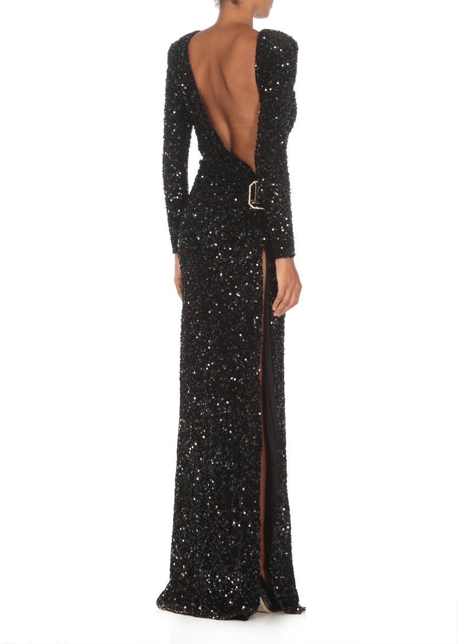 Elisabetta Franchi Dresses Black Zwart