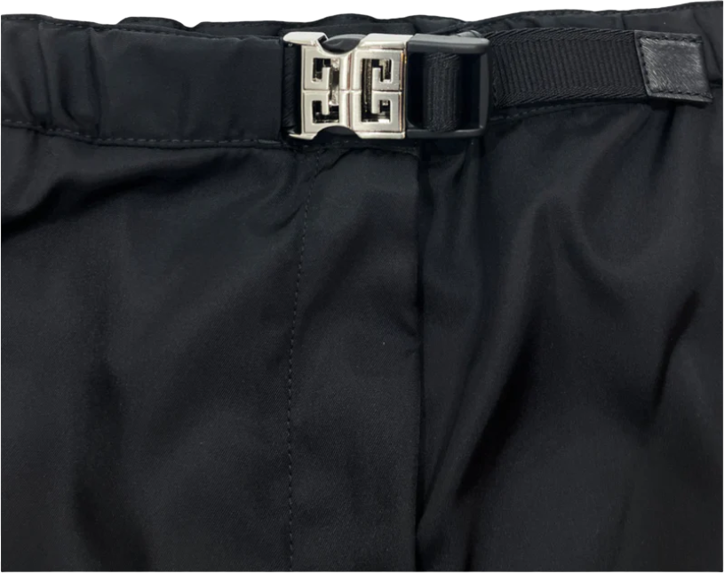 Givenchy Pantaloncino con cintura e fibbia 4G Zwart