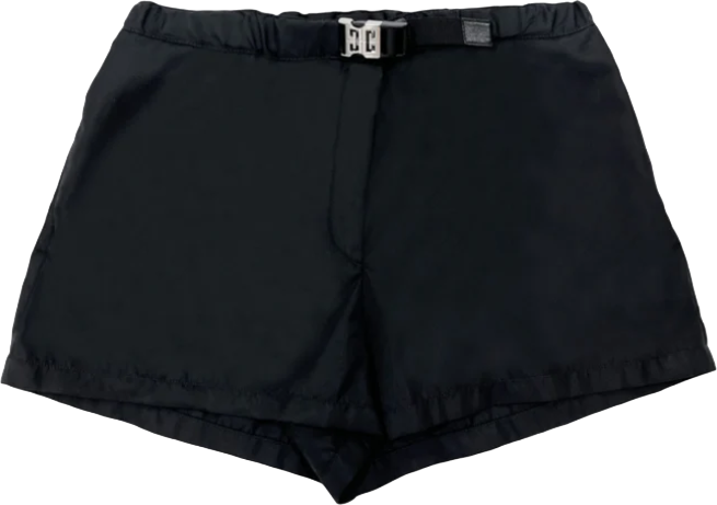 Givenchy Pantaloncino con cintura e fibbia 4G Zwart
