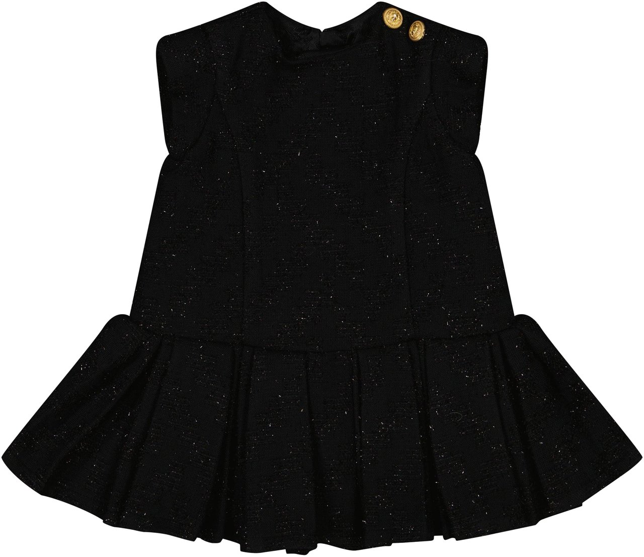 Balmain Balmain Baby Meisjes Jurk Zwart Zwart