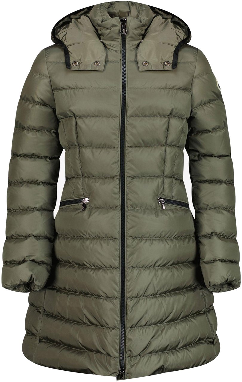 Moncler Moncler Charpal Meisjes Winterjas Olijf Groen Groen