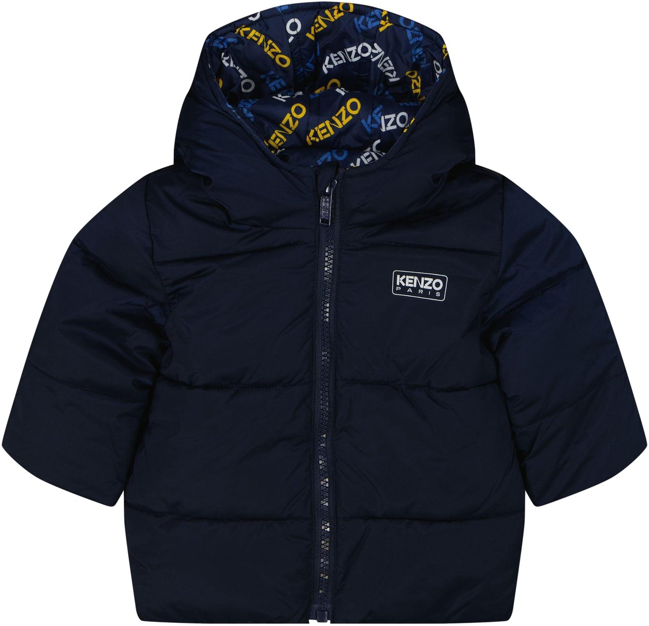 Kenzo Kenzo kids Baby Jongens Winterjas Navy Blauw