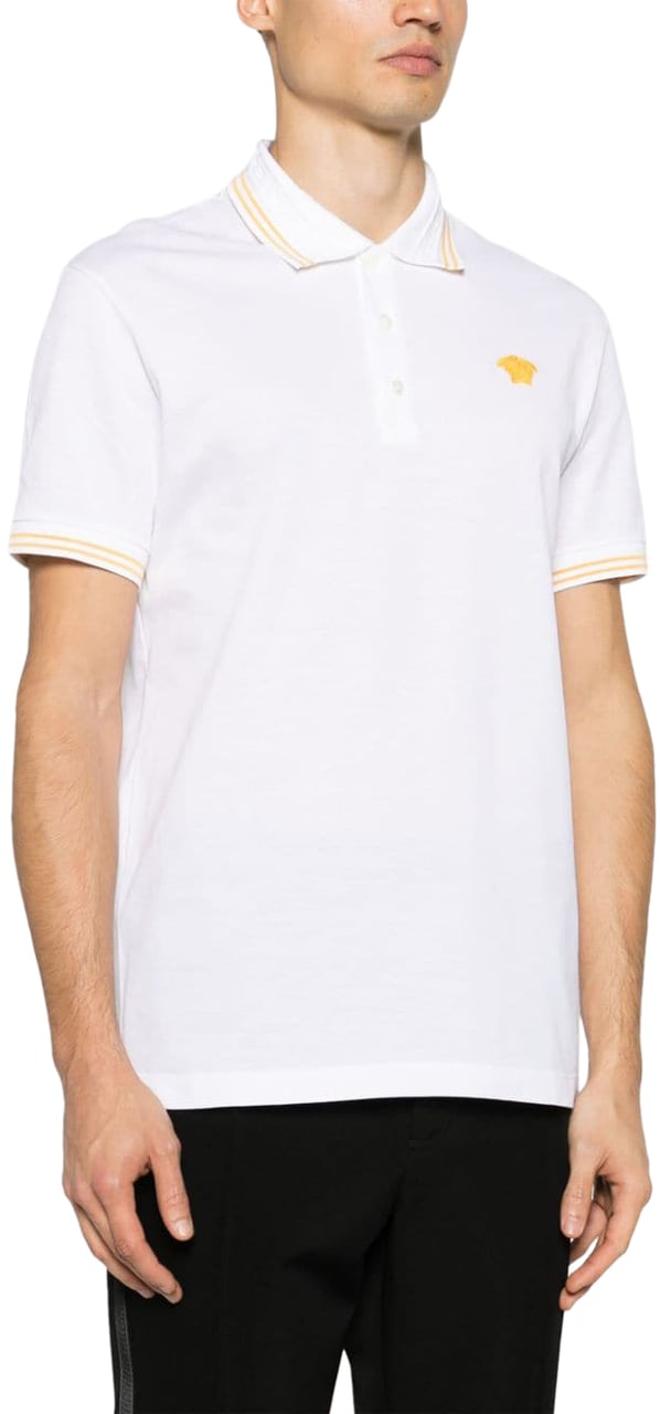 Versace Versace T-shirts And Polos White Wit