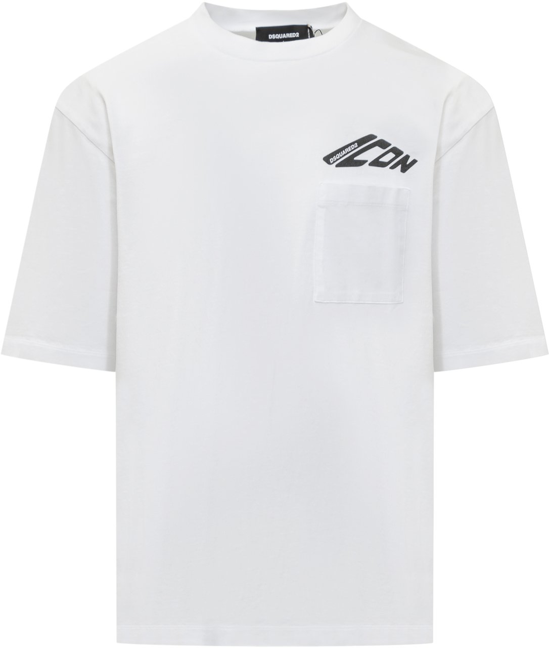 Dsquared2 T-Shirt con Logo Wit