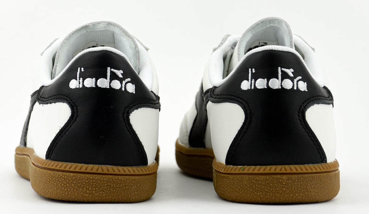 Diadora Trainer Sneaker White Black Wit