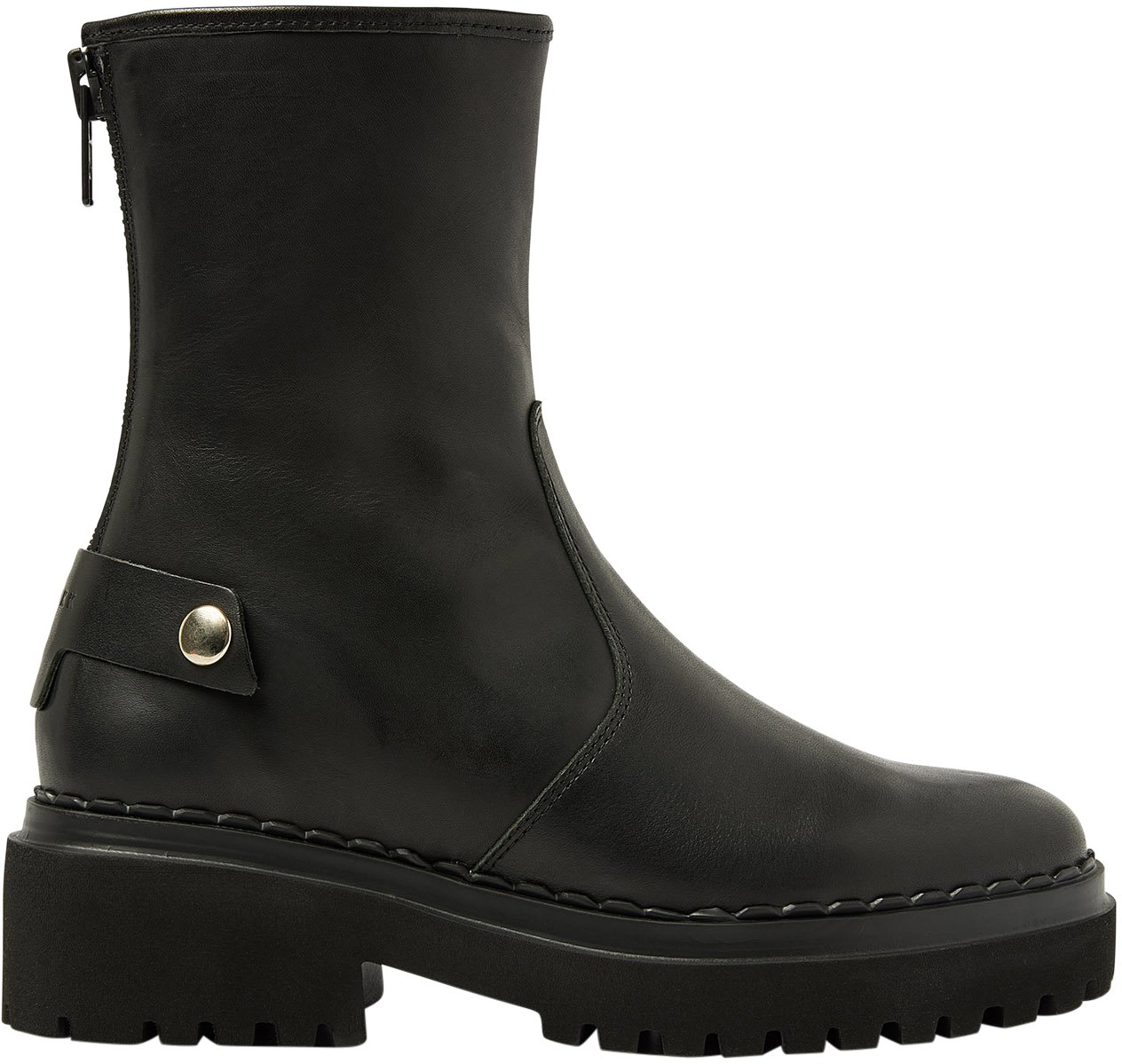 Nubikk Fae Leva Fur | Zwarte Boots voor Dames Zwart