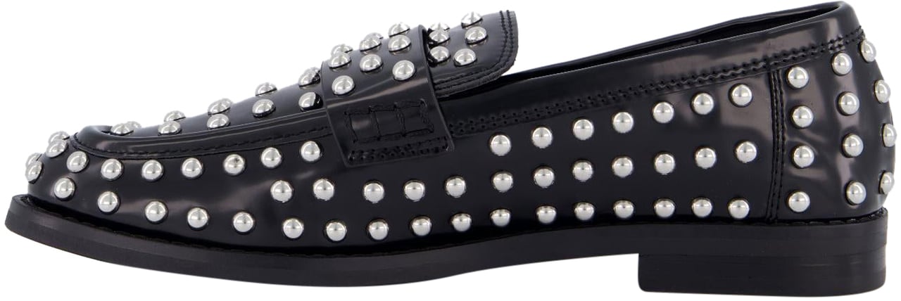 Steve Madden Dames Bequest Loafer Zwart Zwart