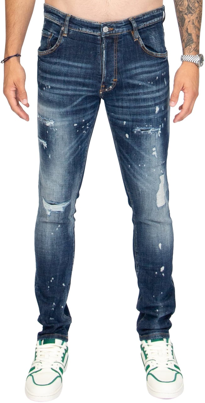 My Brand Vintage Indigo Torn Jeans | DENIM Blauw