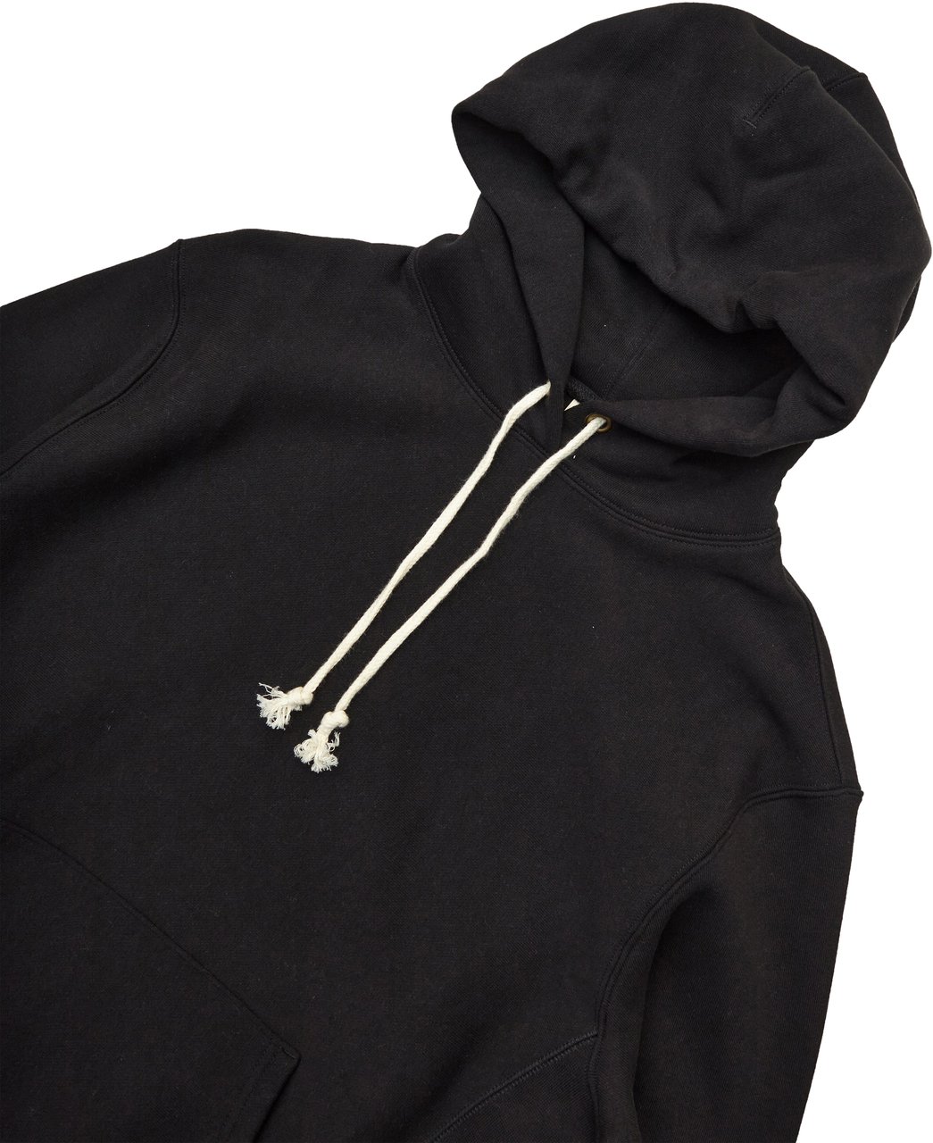 Champion Felpa con Cappuccio Reverse Weave Nera Zwart