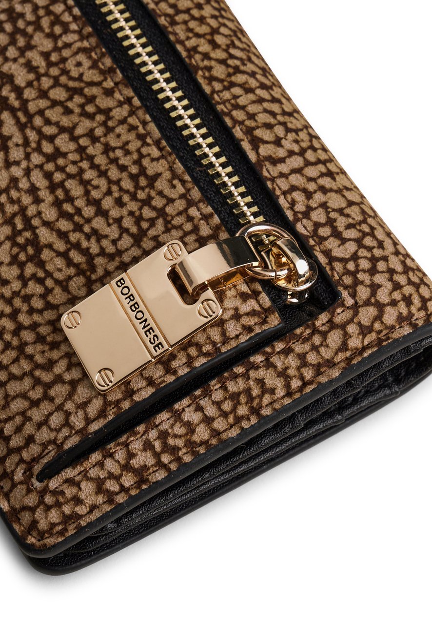 Borbonese MEDIUM WALLET Bruin