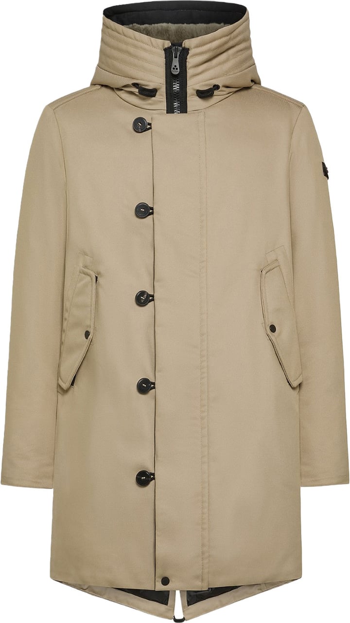 Peuterey Jack katoen Bruin Beige
