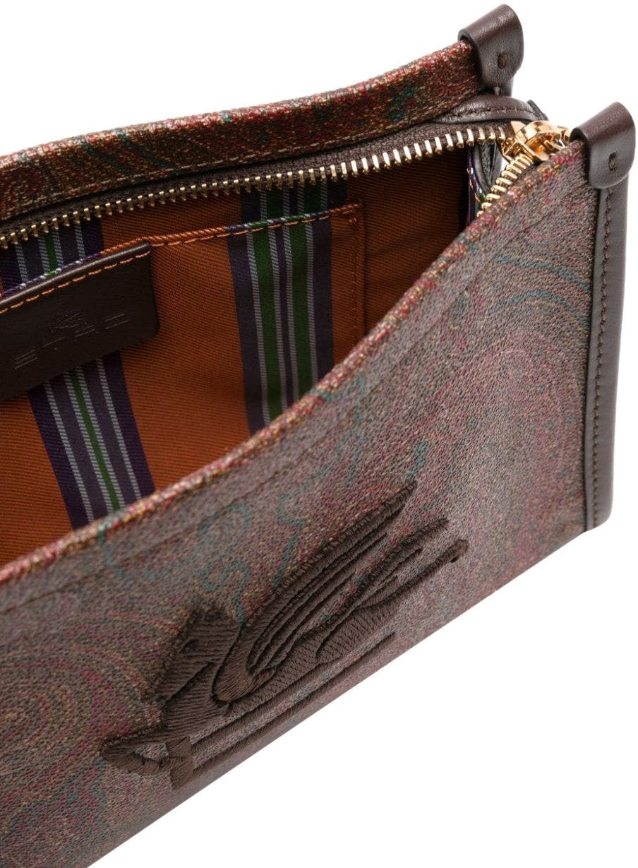 Etro pouch arnica and leather divers Divers