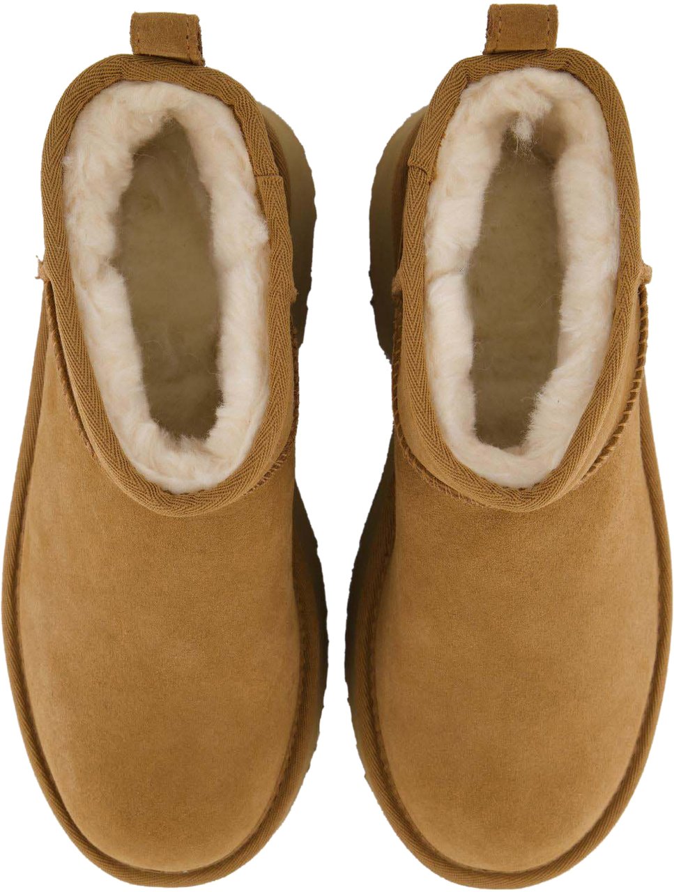 UGG Dames Ultra Mini New Height Chestnut Beige