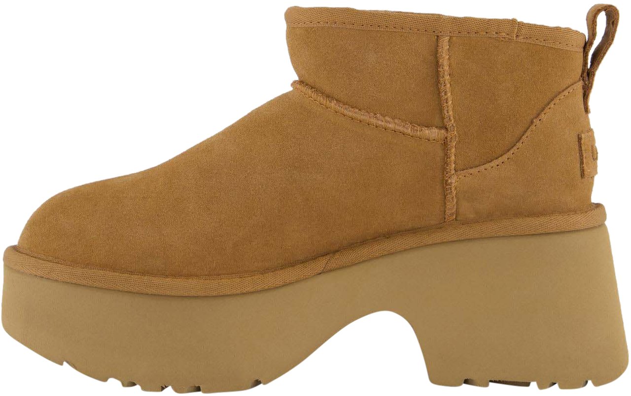 UGG Dames Ultra Mini New Height Chestnut Beige