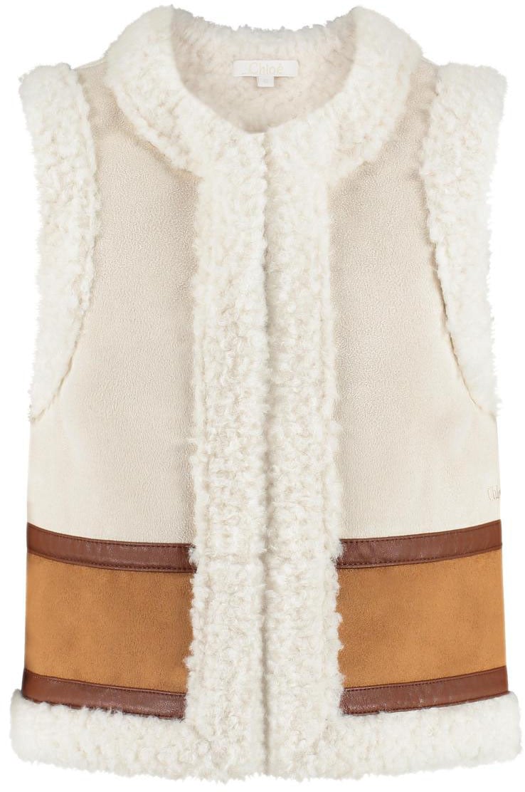 Chloé Gilet Zm Beige
