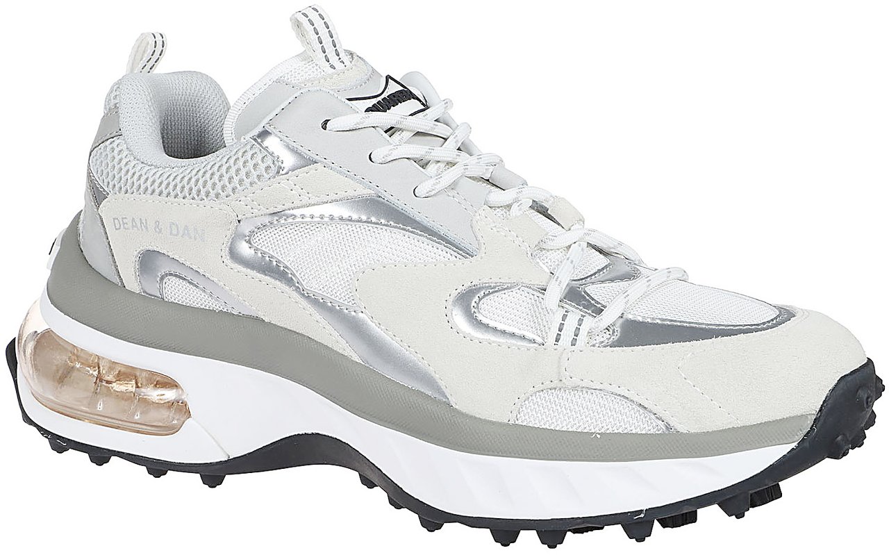 Dsquared2 Bubble Lace-up Low Top Sneakers White Wit