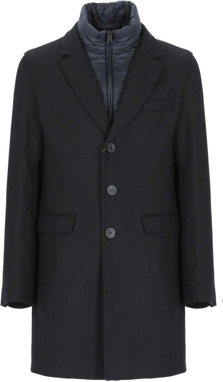 Herno Coats Blue Blauw