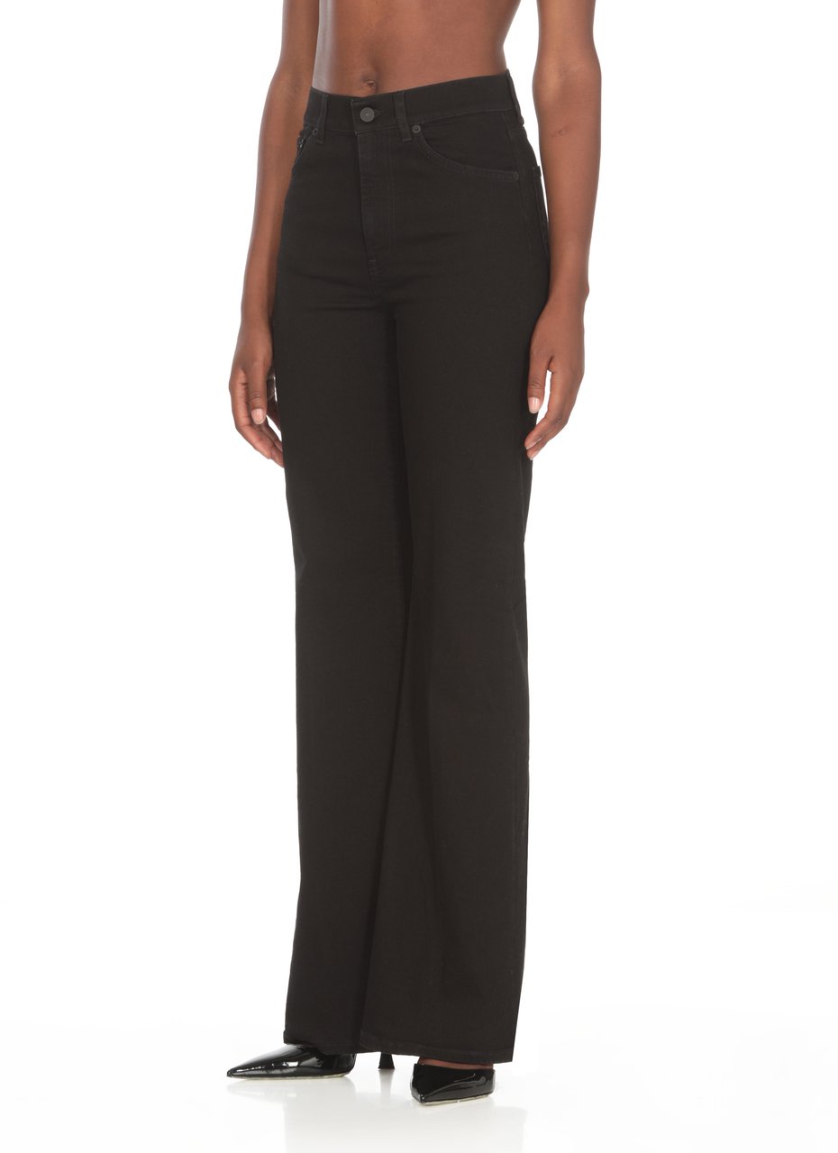 Dondup Trousers Black Zwart